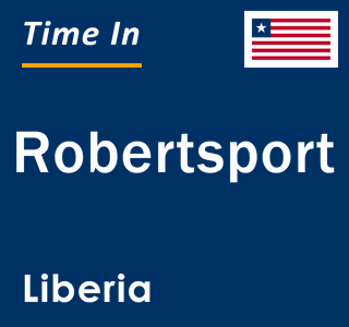 Current local time in Robertsport, Liberia