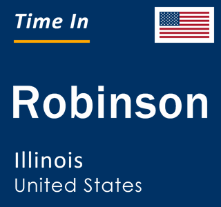 Current local time in Robinson, Illinois, United States