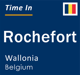 Current local time in Rochefort, Wallonia, Belgium