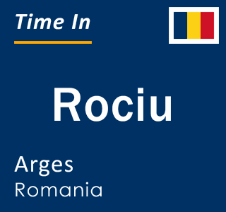 Current local time in Rociu, Arges, Romania