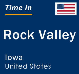 Current local time in Rock Valley, Iowa, United States