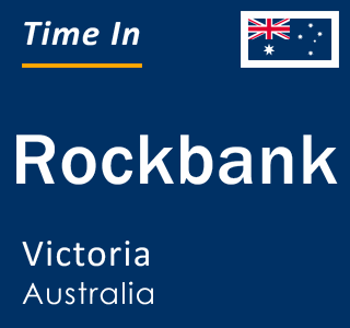 Current local time in Rockbank, Victoria, Australia