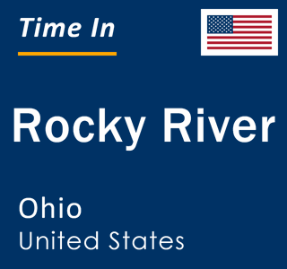 Current local time in Rocky River, Ohio, United States