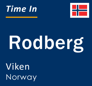 Current local time in Rodberg, Viken, Norway