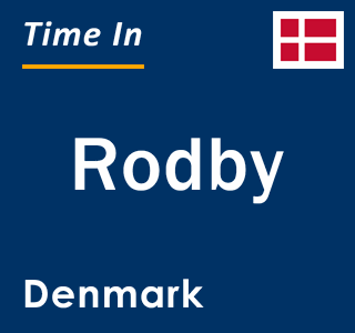 Current local time in Rodby, Denmark