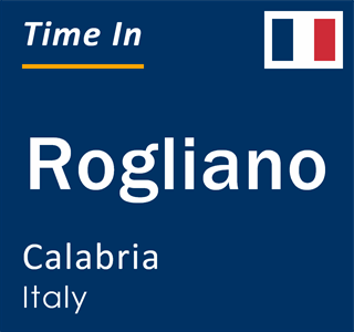 Current local time in Rogliano, Calabria, Italy