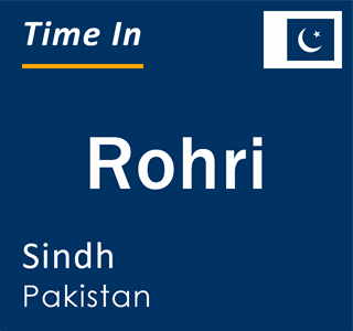 Current local time in Rohri, Sindh, Pakistan