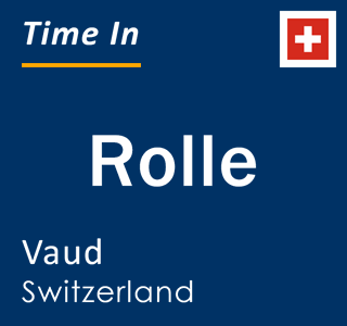 Current local time in Rolle, Vaud, Switzerland