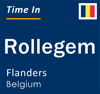 Current local time in Rollegem, Flanders, Belgium