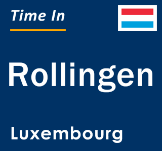 Current local time in Rollingen, Luxembourg