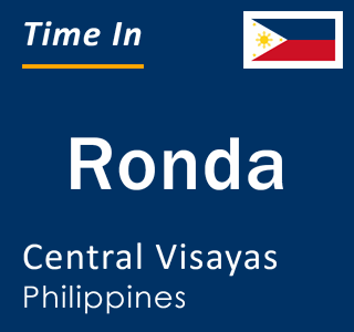 Current local time in Ronda, Central Visayas, Philippines