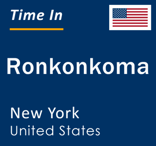 Current local time in Ronkonkoma, New York, United States