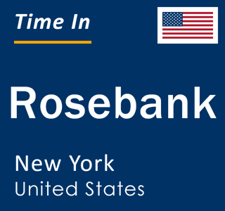 Current local time in Rosebank, New York, United States