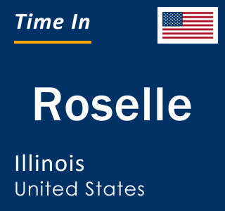 Current local time in Roselle, Illinois, United States