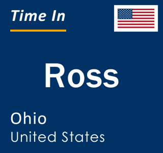 Current local time in Ross, Ohio, United States