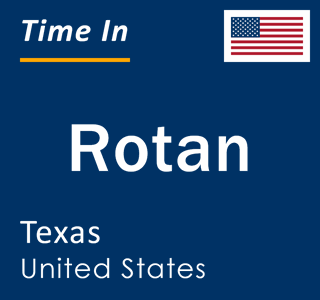 Current local time in Rotan, Texas, United States