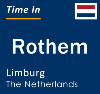 Current local time in Rothem, Limburg, The Netherlands