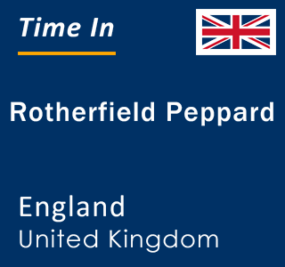 Current local time in Rotherfield Peppard, England, United Kingdom