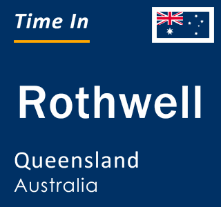 Current local time in Rothwell, Queensland, Australia