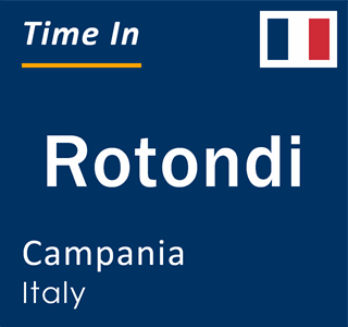 Current local time in Rotondi, Campania, Italy