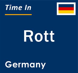 Current local time in Rott, Germany