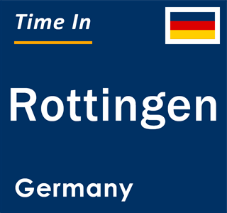 Current local time in Rottingen, Germany