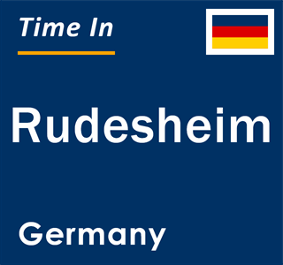 Current local time in Rudesheim, Germany