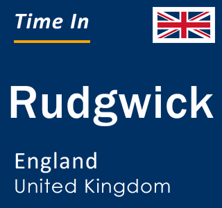 Current local time in Rudgwick, England, United Kingdom