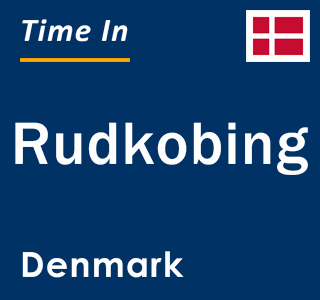 Current local time in Rudkobing, Denmark