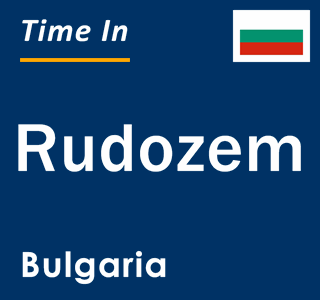 Current local time in Rudozem, Bulgaria