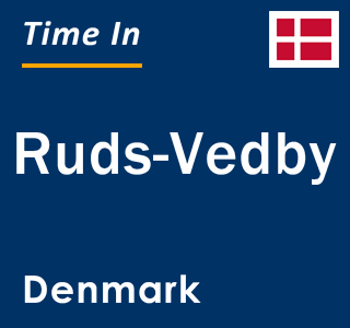 Current local time in Ruds-Vedby, Denmark