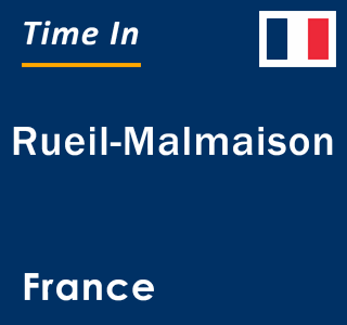 Current local time in Rueil-Malmaison, France