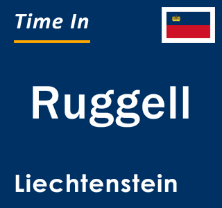 Current local time in Ruggell, Liechtenstein