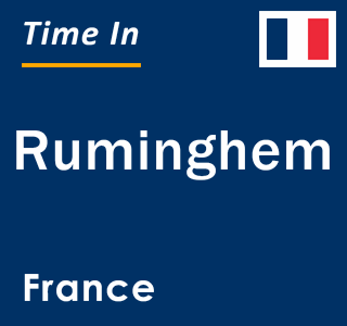 Current local time in Ruminghem, France