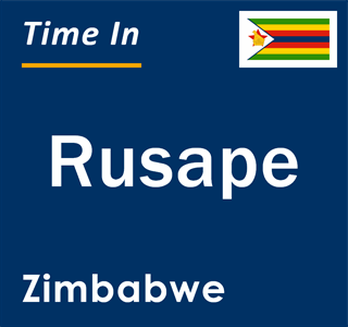 Current local time in Rusape, Zimbabwe