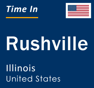 Current local time in Rushville, Illinois, United States