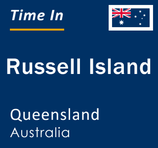 Current local time in Russell Island, Queensland, Australia