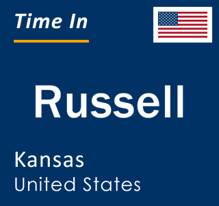 Current local time in Russell, Kansas, United States