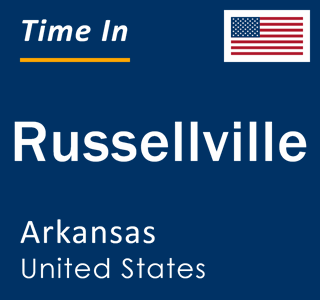 Current local time in Russellville, Arkansas, United States
