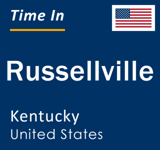 Current local time in Russellville, Kentucky, United States