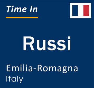 Current local time in Russi, Emilia-Romagna, Italy