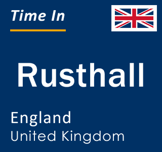 Current local time in Rusthall, England, United Kingdom