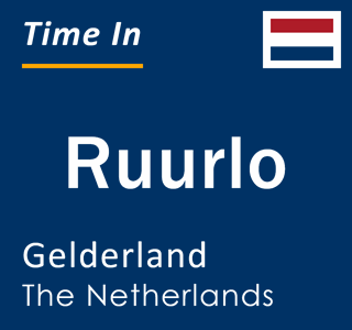 Current local time in Ruurlo, Gelderland, The Netherlands