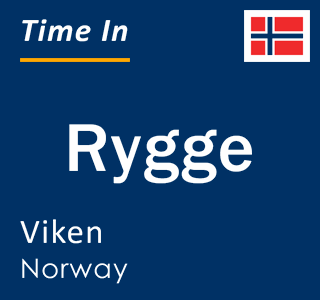 Current local time in Rygge, Viken, Norway