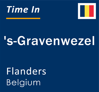 Current local time in 's-Gravenwezel, Flanders, Belgium