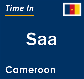 Current local time in Saa, Cameroon