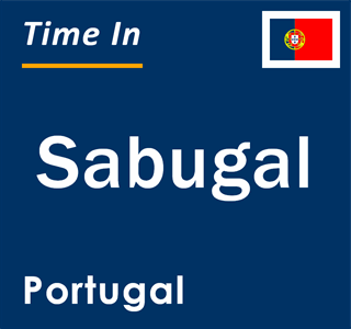 Current local time in Sabugal, Portugal