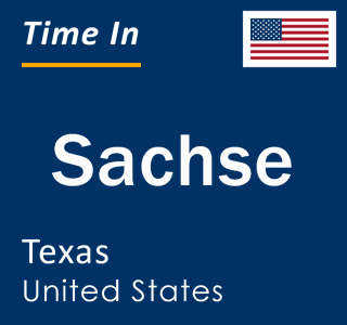 Current local time in Sachse, Texas, United States