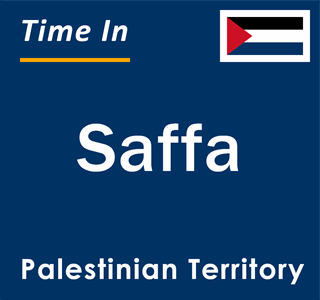 Current local time in Saffa, Palestinian Territory