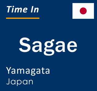 Current local time in Sagae, Yamagata, Japan
